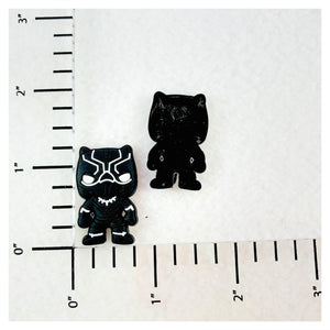 Set of 2 - PVC Rresin - Black Panther - Full Body - Marvel