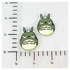 Set of 2 - Planar Resin - Totoro