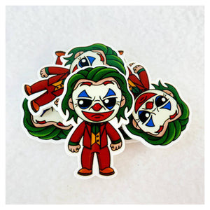 Set of 2 - Planar Resin - Joker