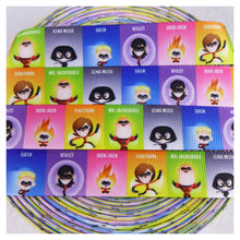 Load image into Gallery viewer, Ribbon by the Yard - Incredibles Blocks
