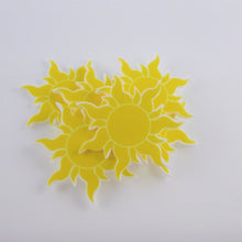 Load image into Gallery viewer, Set of 2 - Planar Resin - Rapunzel Flaming Yellow Sun
