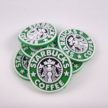 Load image into Gallery viewer, Set of 2 - PVC Resin -  Starbucks Logo - Small
