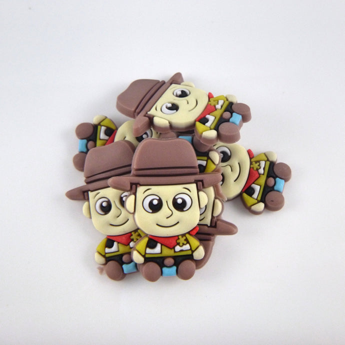 Set of 2 - PVC Resin -  Woody Full Body Cutie - Toy Story - Cowboy