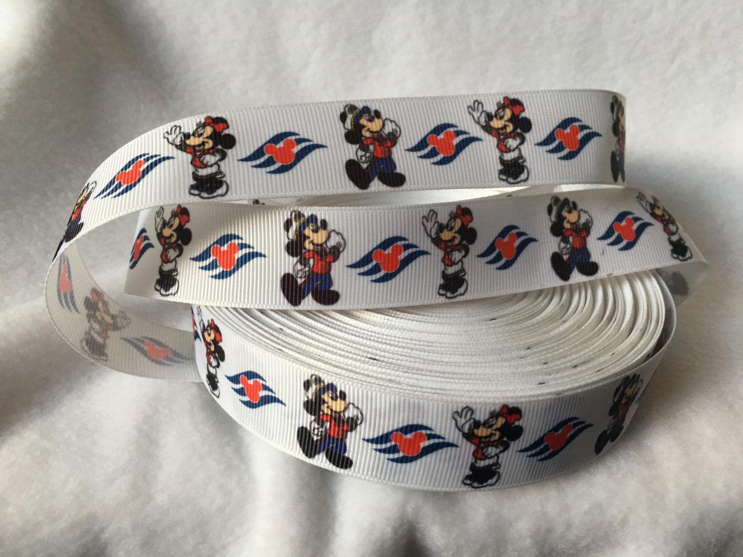 Ribbon by the Yard - Disney DCL - Cruise Ribbon – Giraffic Crafts