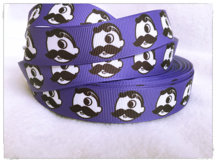 Ribbon by the Yard - Natty Boh - Purple - Baltimore