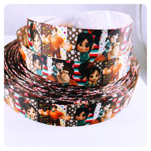 Ribbon by the Yard - Wreck It Ralph - Vanelope Ribbon