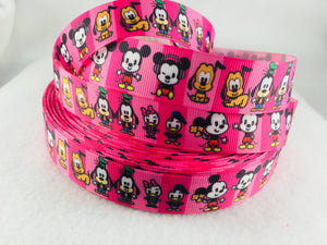 Ribbon by the Yard - Disney Cuties - Character Ribbon