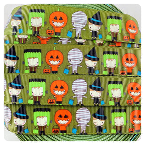 Ribbon by the Yard - Halloween Kids