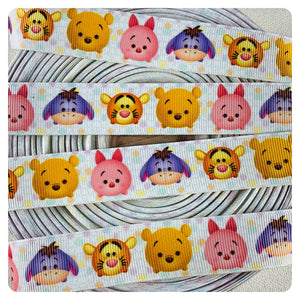 Ribbon by the Yard - Pooh and Friends Cuties