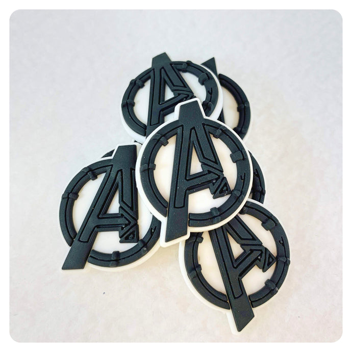 Set of 2 - PVC Resin - Avengers Logo