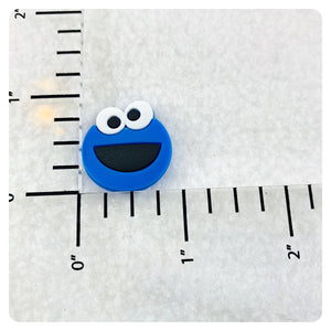 Set of 2 - PVC Resin - Educational Blue Monster