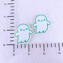 Load image into Gallery viewer, Set of 2 - Planar Resin - Cute Green Ghost
