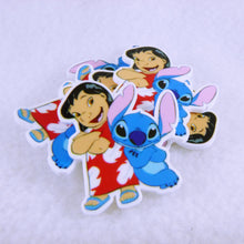 Load image into Gallery viewer, Set of 2 - Planar Resin - Lilo and Stitch - Back to Back
