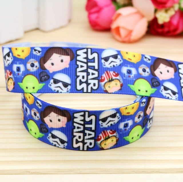 Ribbon by the Yard - Star Wars - Tsum Tsum